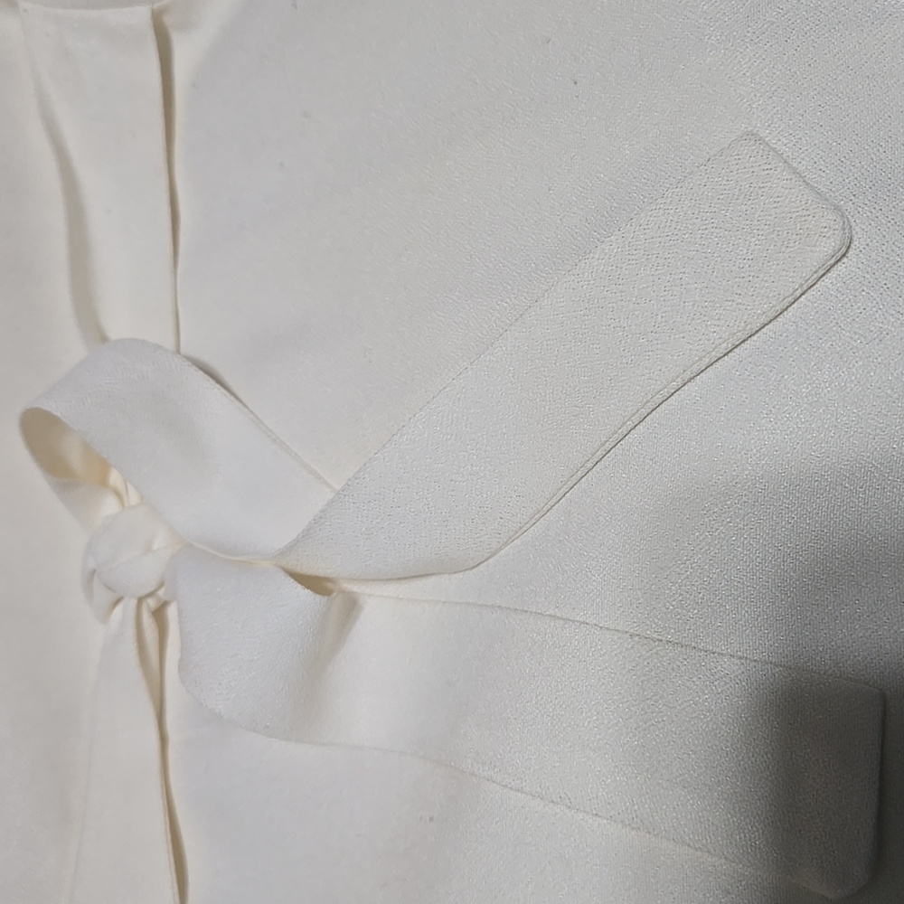 S.L. Fashions Cream Button-Down Maxi Dress, Size 20 - Picture 11 of 16